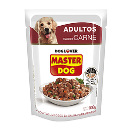 Master Dog Sobrecito Carne 100 g