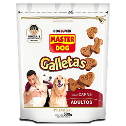 Master Dog Galletas (Adulto) Carne 500 g
