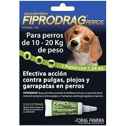 Fiprodrag (perros entre 10 a 20 Kg)
