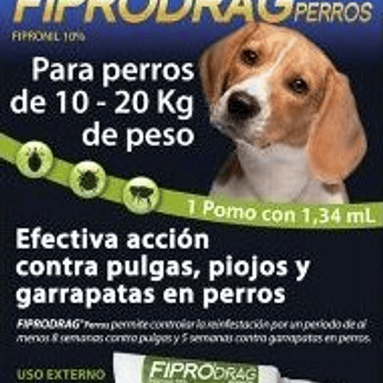 Fiprodrag (perros entre 10 a 20 Kg)