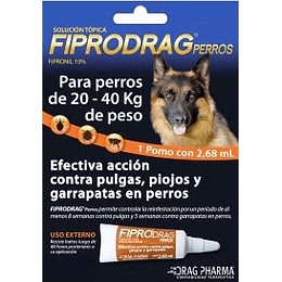Fiprodrag (perros entre 20 a 40 Kg)