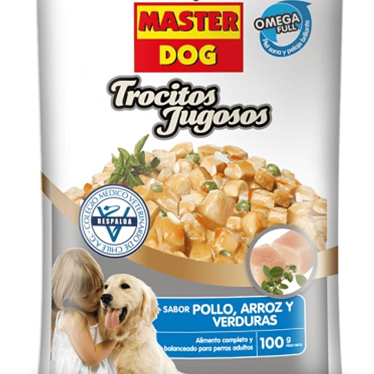 Master Dog Sobrecito Pollo 100 g