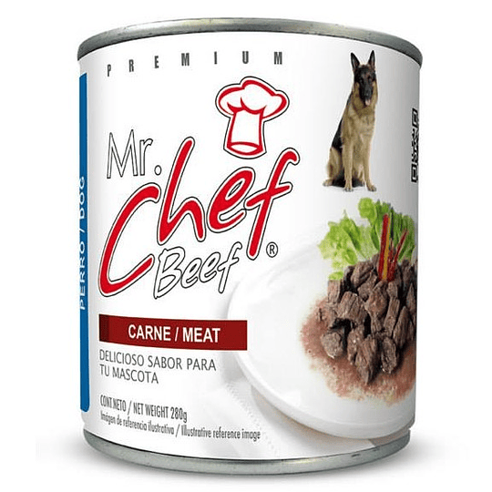 Mr. Chef Lata Adulto (Carne) 280 g