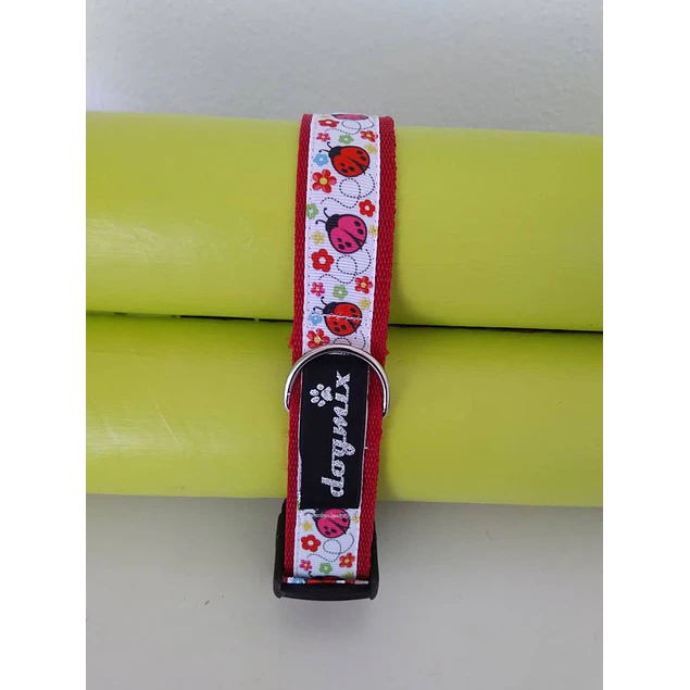 Coleira Joaninhas 3 cm