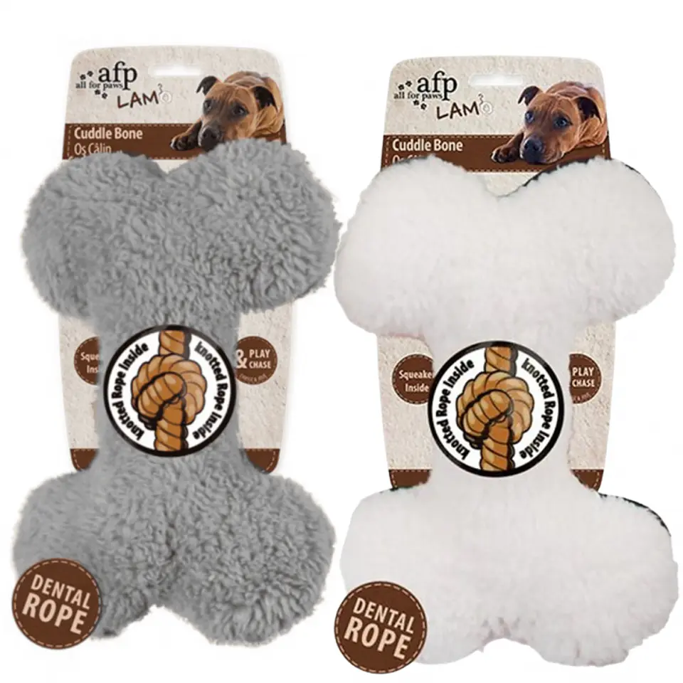 Osso peluche com corda dental 1