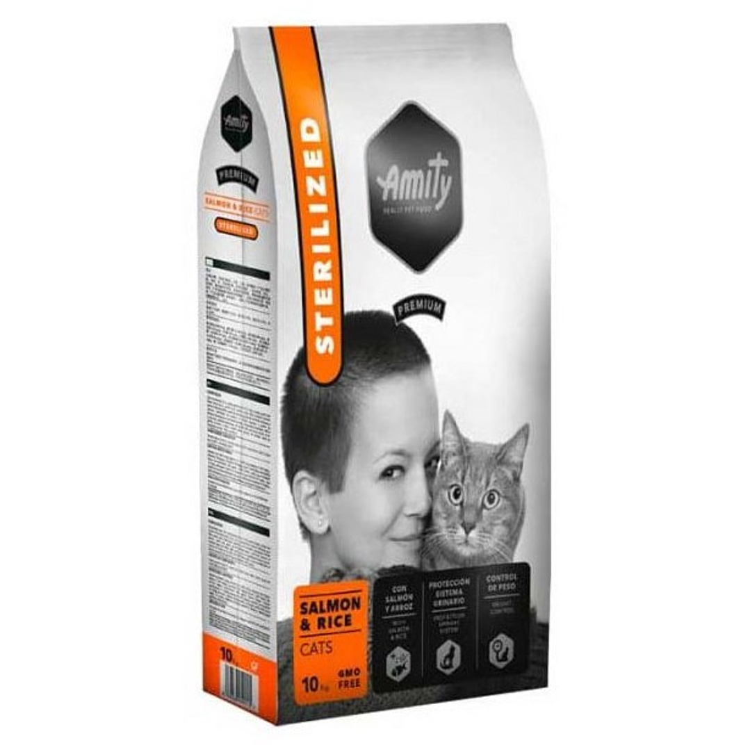 AMITY PREMIUM CATS SALMON Y RICE STERILIZED 1,5 K  1