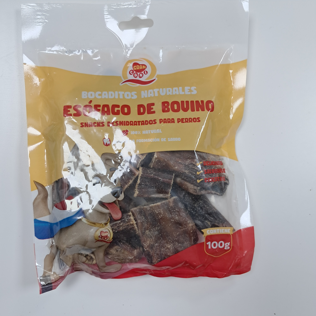 BOCADOS DE ESOFAGO DE BOBINO 100 GR 1