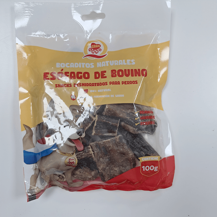 BOCADOS DE ESOFAGO DE BOBINO 100 GR 1