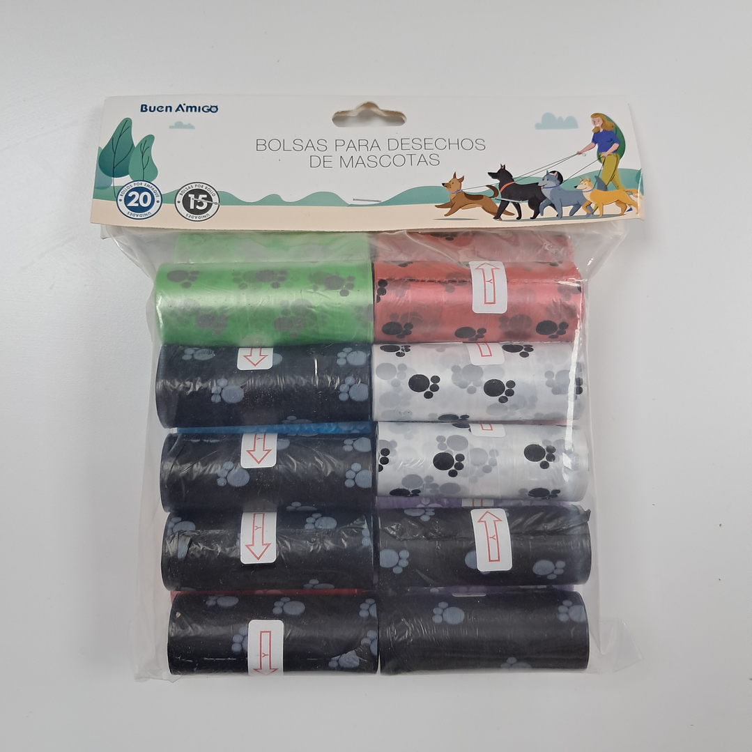 BOLSAS PARA DESECHOS 20 UNIDADES  1