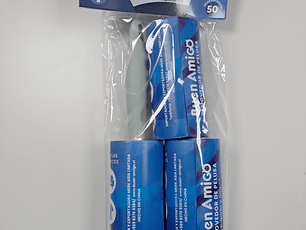 RODILLO QUITA PELOS + 2 REPUESTOS 