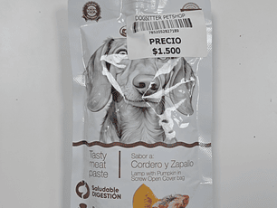 PASTA LIQUIDA SABOR CORDERO Y ZAPALLO 90 GR 