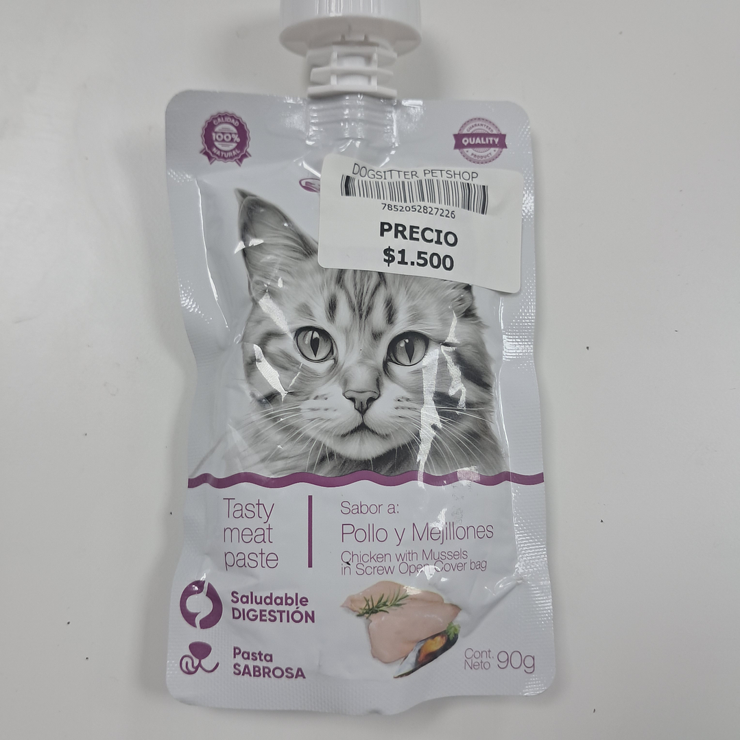 PASTA LIQUIDA SABOR POLLO Y MEJILLONES 90 GR 1