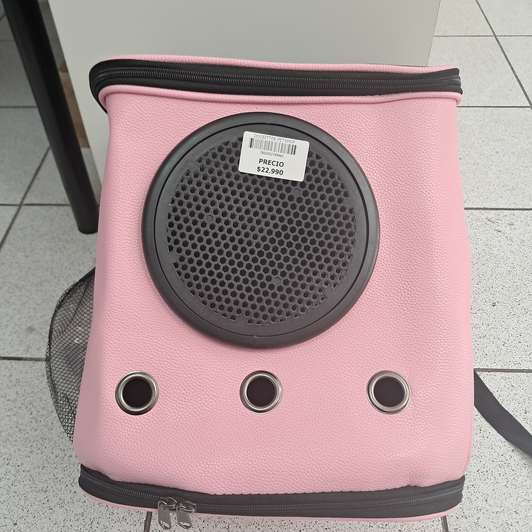 MOCHILA TRANSPORTADORA MASCOTA  1