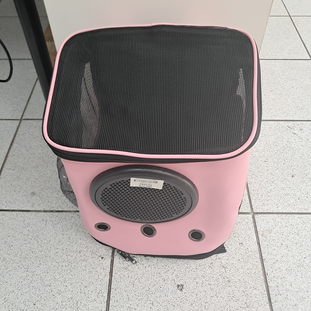 MOCHILA TRANSPORTADORA MASCOTA  2