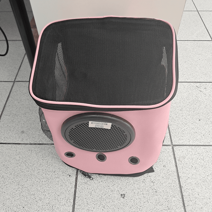 MOCHILA TRANSPORTADORA MASCOTA  2