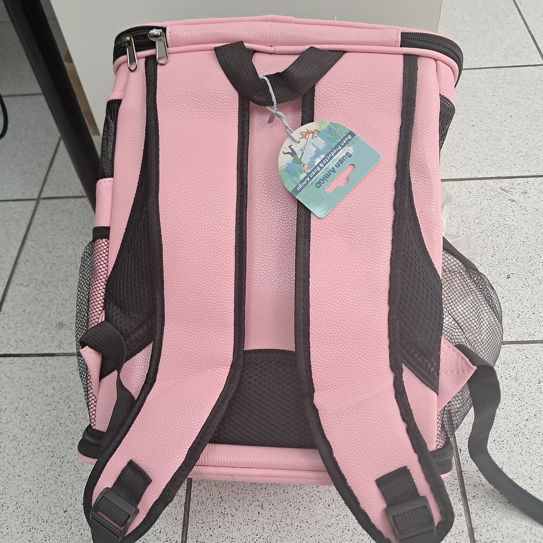 MOCHILA TRANSPORTADORA MASCOTA  3