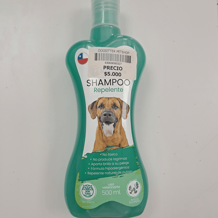 SHAMPOO REPELENTE 500 ML  1