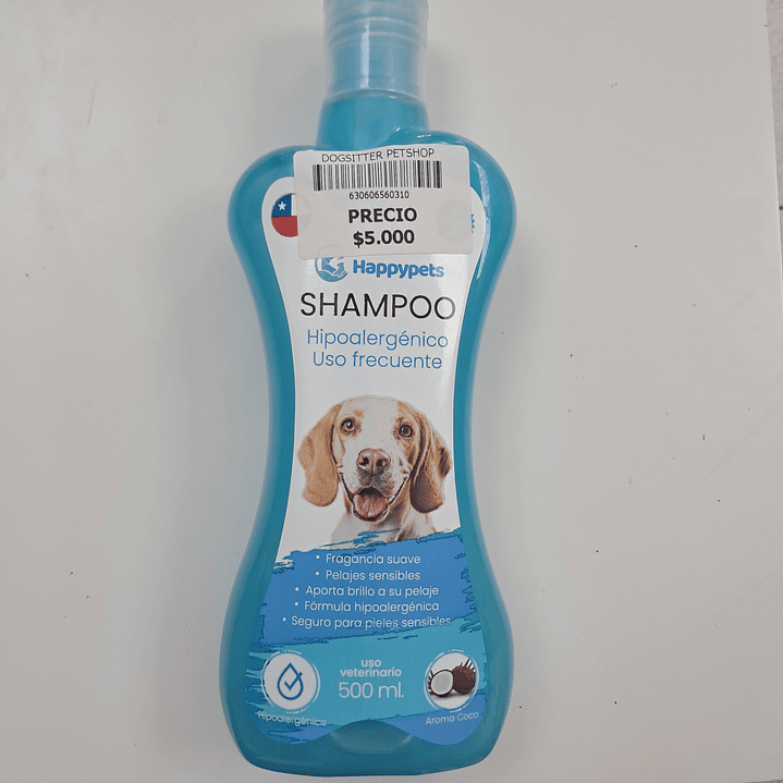 SHAMPOO HIPOALERGENICO DE USO FRECUENTE 500ML  1