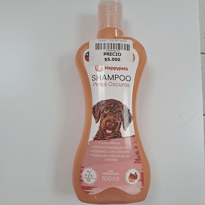 SHAMPOO PARA PERRO PELO OSCURO 500 ML  1