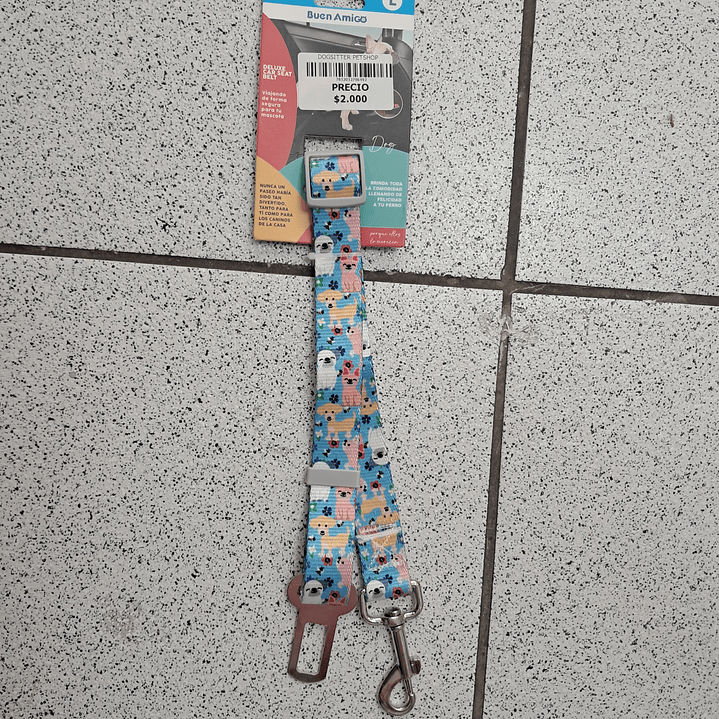 CORREA AUTO 2,5 CM * 65 CM  1