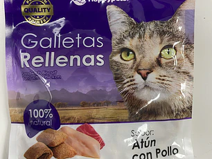 GALLETA RELLENA SABOR ATÚN CON POLLO Y CATNIP 60 GR 
