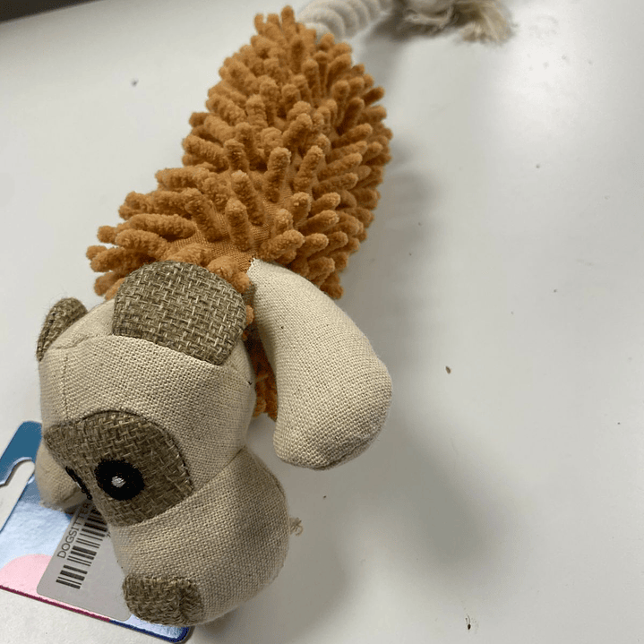 JUGUETE DE PERRO CON EXTREMO DE CUERDA 1