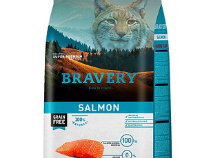 BRAVERY SALMON ADULT CAT 7 KG
