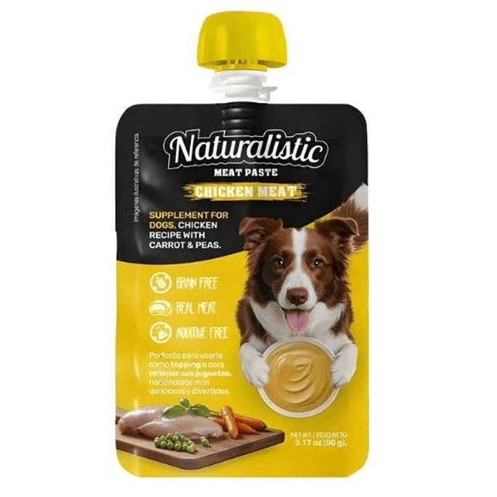 PASTA DE CARNE DE POLLO 90 GR  1