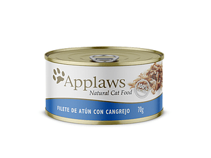 APPLAWS GATO FILETE DE ATUN-CANGREJO CON CALDITO 70 GR