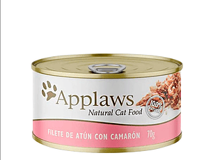 APPLAWS GATO FILETE DE ATUN-CAMARÓN CON CALDITO 70 GR
