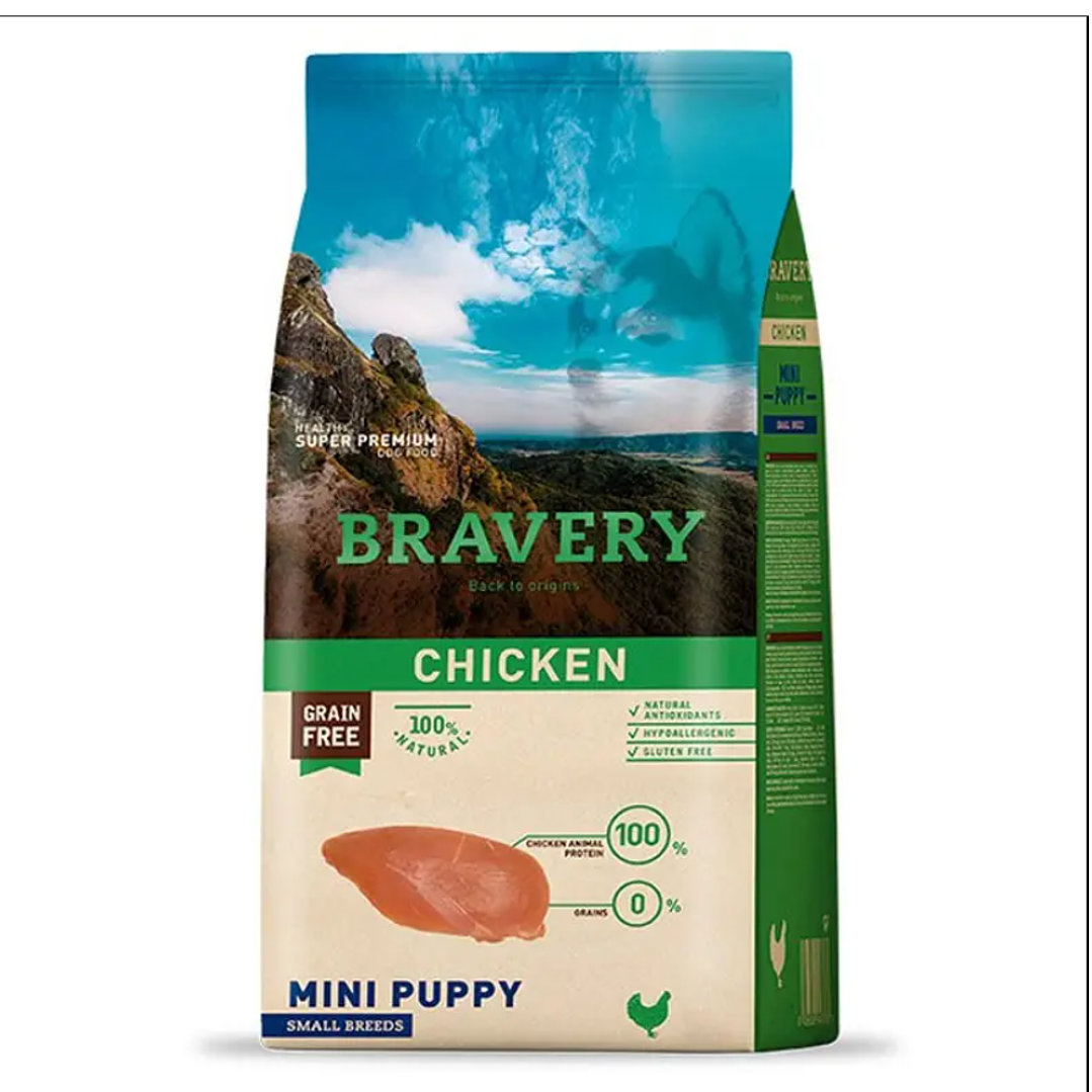 BRAVERY CHICKEN MINI PUPPY SMALL BREEDS 7 K  1