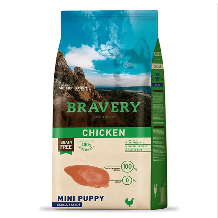 BRAVERY CHICKEN MINI PUPPY SMALL BREEDS 7 K  1