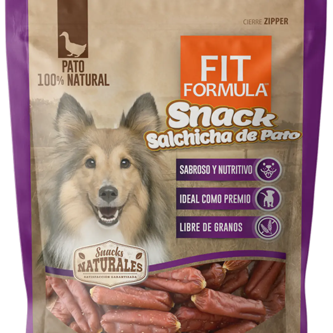 FIT FORMULA SNACK SALCHICHA DE PATO 400 GR 1