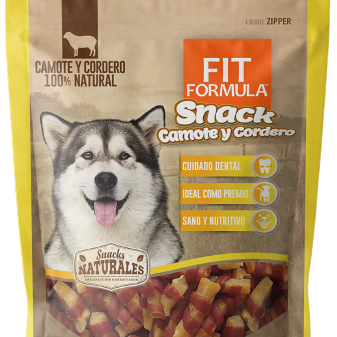 FIT FORMULA SNACK CAMOTE CORDERO 400 GR 1