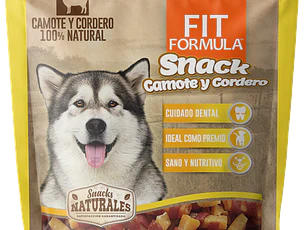 FIT FORMULA SNACK CAMOTE CORDERO 400 GR