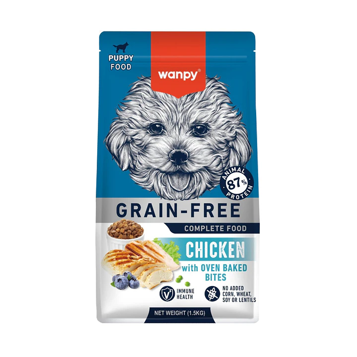 Wanpy Puppy Dog Chicken 1.5kg 1