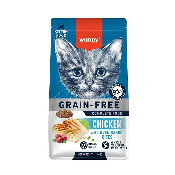 Wanpy Kitten Chicken 1.5kg 1