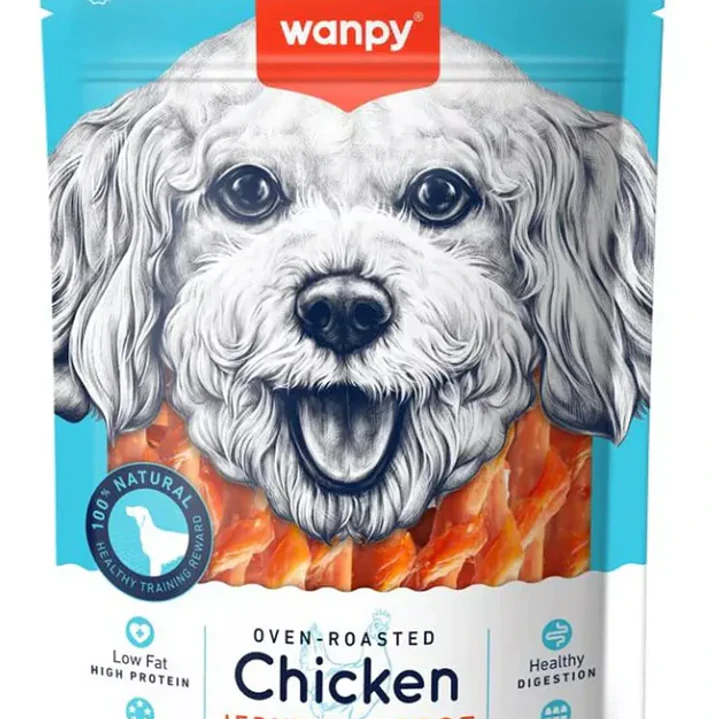 WANPY JERKY DOG CHICKEN /CARROT 100G  1