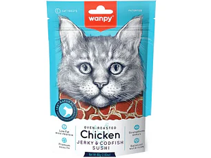 JERKY CAT CHICKEN / CODFISH 80 G 