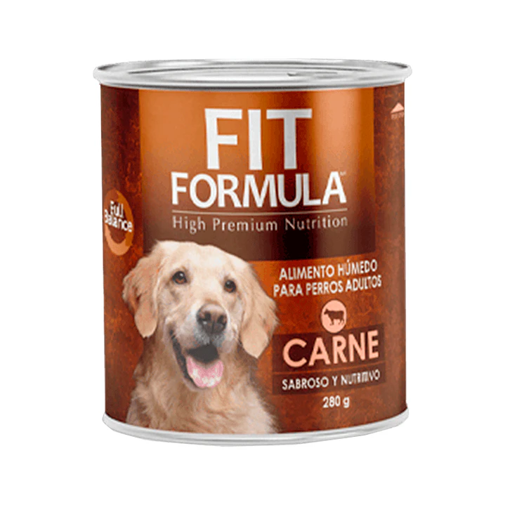 FIT LATA PERRO CARNE 280 GR 1
