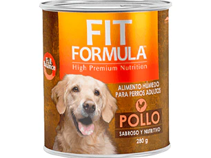 FIT LATA PERRO POLLO 280 GR