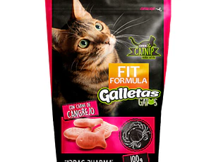 FIT SNACK GALLETA GATO CANGREJO 100GR