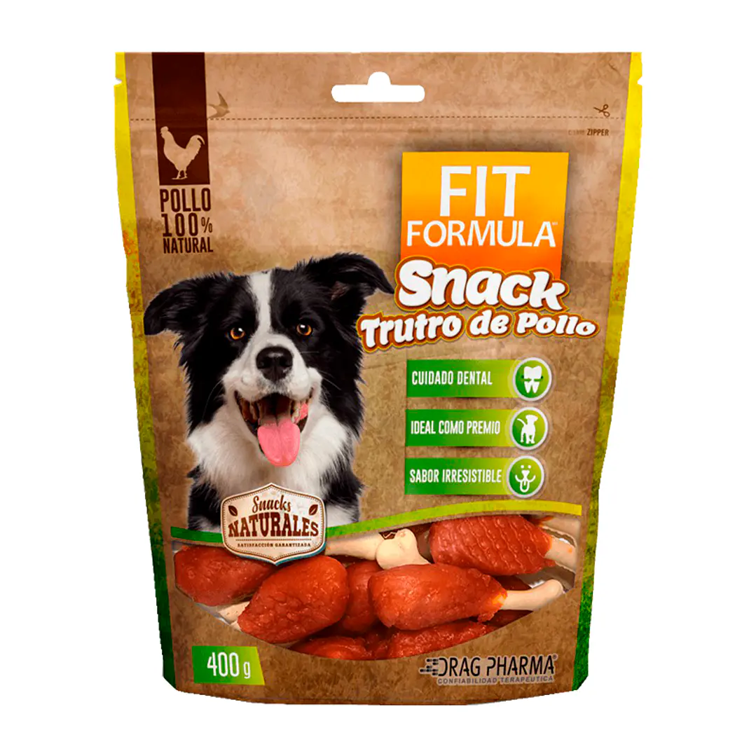 FIT SNACK TRUTO POLLO DESHIDRATADO 400 GR 1
