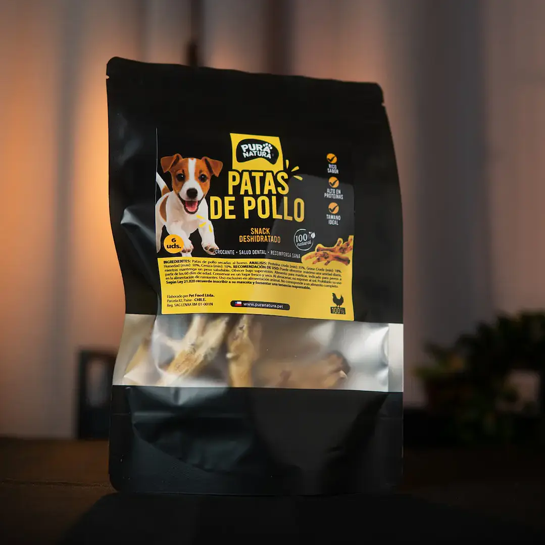 SNACK PATAS DE POLLO PURA NATURA 1