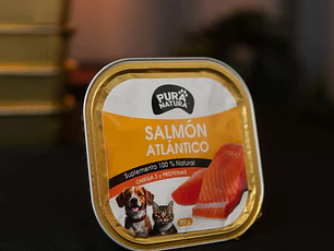 SUPLEMENTO SALMÓN ATLÁNTICO PURA NATURA 300 gr.