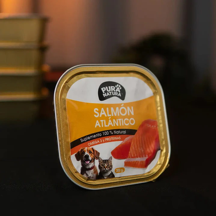 SUPLEMENTO SALMÓN ATLÁNTICO PURA NATURA 300 gr. 1