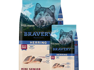 Bravery Herring Senior Small Breeds 2 kg.