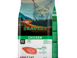 BRAVERY CHICKEN ADULT CAT STERILIZED 7KG