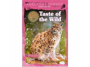 TASTE OF THE WILD Pouch Paté (Pavo) 85 gr.