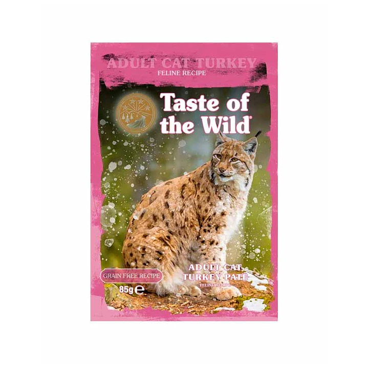 TASTE OF THE WILD Pouch Paté (Pavo) 85 gr. 1